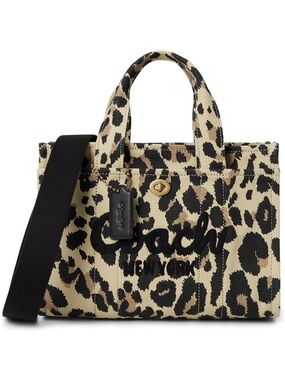 Coach Cargo Tote 26 leopard